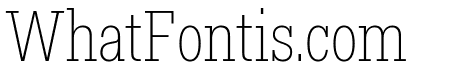 Fakt Slab Condensed Thin Thin