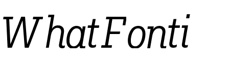 Fakt Slab SemiCondensed Blond Italic