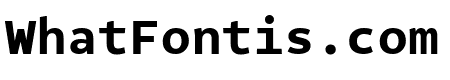 Alto Mono Bold