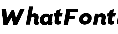 Remo Plus ExtraBold Italic