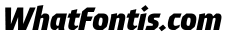 Meran Condensed Black Italic