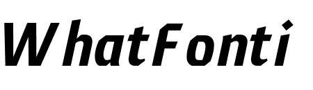 Meran Condensed Bold Italic