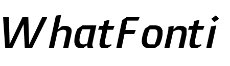 Meran SemiBold Italic
