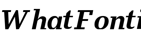 Stan Plus Bold Italic