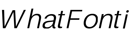 Finis Text Light Italic