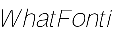 FinisTextSoft-ThinOblique