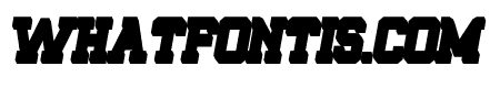 ROQUERO Bold Extrude Italic