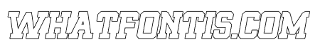 ROQUERO Italic Outline
