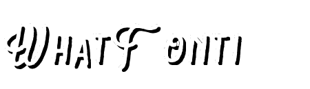 Bartond Typeface Shadow