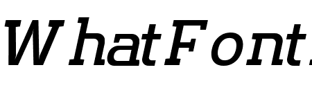 Flatory Slab Italic