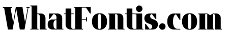 Flatory Serif Black SemiCondensed