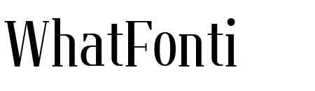 Flatory Serif Medium Condensed
