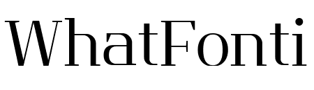 Flatory Serif Light