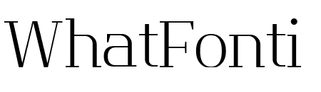 Flatory Serif ExtraLight