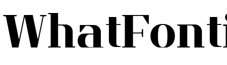 Flatory Serif ExtraBold