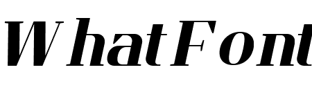 Flatory Serif ExtraBold Italic