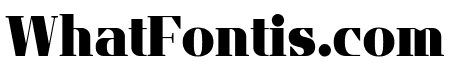 Flatory Serif Black