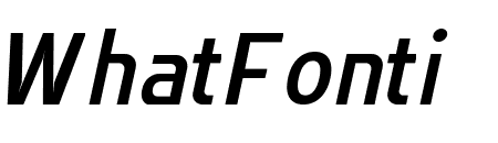 Flatory Sans SemiBold SemiCondensed Italic