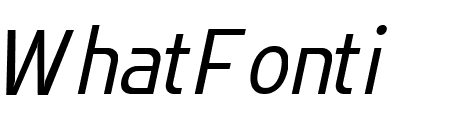 Flatory Sans Light SemiCondensed Italic