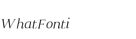Kulachat Serif Light Italic