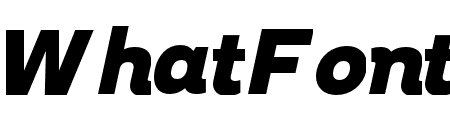Boriboon ExtraBold Italic