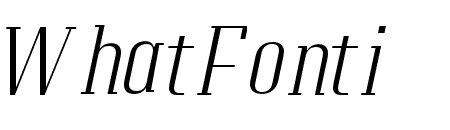 Adirek Serif ExtraLight Italic