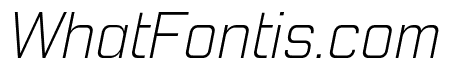 Pattanakarn ExtraLight Italic