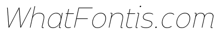 Boriboon Thin Italic