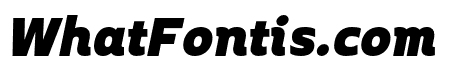 Boriboon Black Italic
