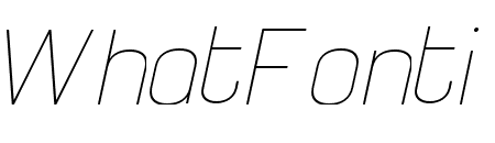 Petchlamoon Thin Italic