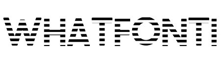 Crafty Font - Stripes Horizontal Regular