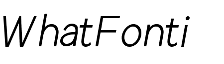 AVELINO MTL Italic