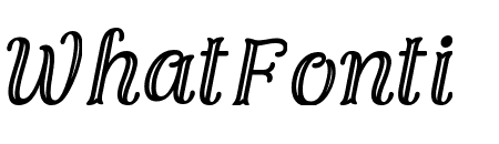 Fondacy Carved Italic