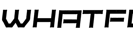 The Time Machine Italic Text