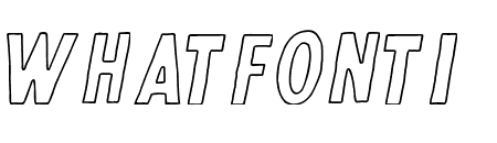 Riverside Outline Italic
