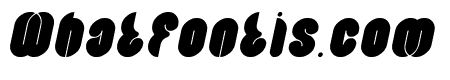 Blowing Bubble Italic