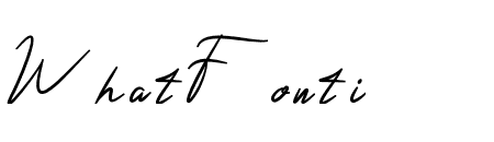 Acterum Signature Font