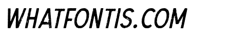 TheDodgerRough-Italic