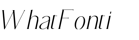 Regoza Italic Italic