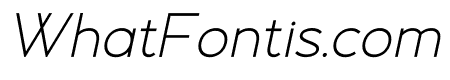 Lorenza Thin Italic