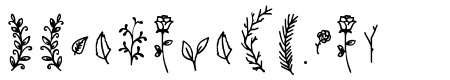 Modern Leaves Doodle