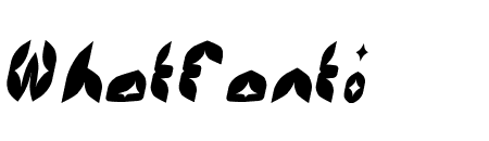 AIRPLANE Italic