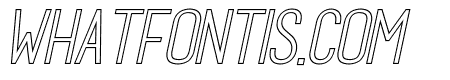 Archeria Boldoutline Italic
