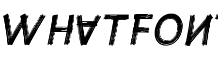 Vanquish Italic reguler