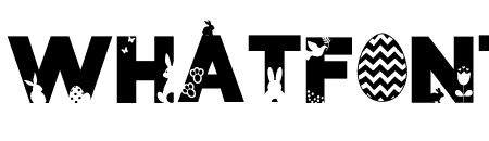 Easter Silhouette Font Regular
