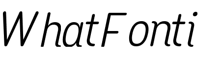 Opun Mai Light SemiCondensed Italic
