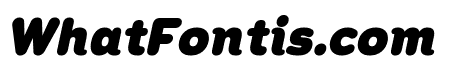 Opun Mai Black Italic