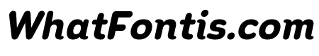 Opun Mai Bold Italic