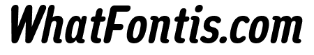 Opun Mai Bold Condensed Italic