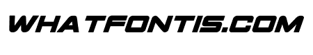 Space Ranger Bold Italic